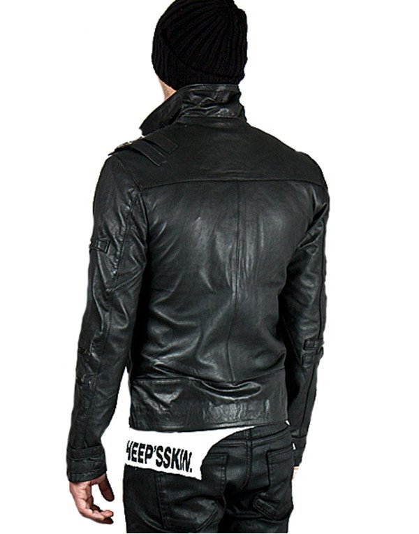 HugMe.fashion New Stylish Multiple Leather Biker jacket JK167